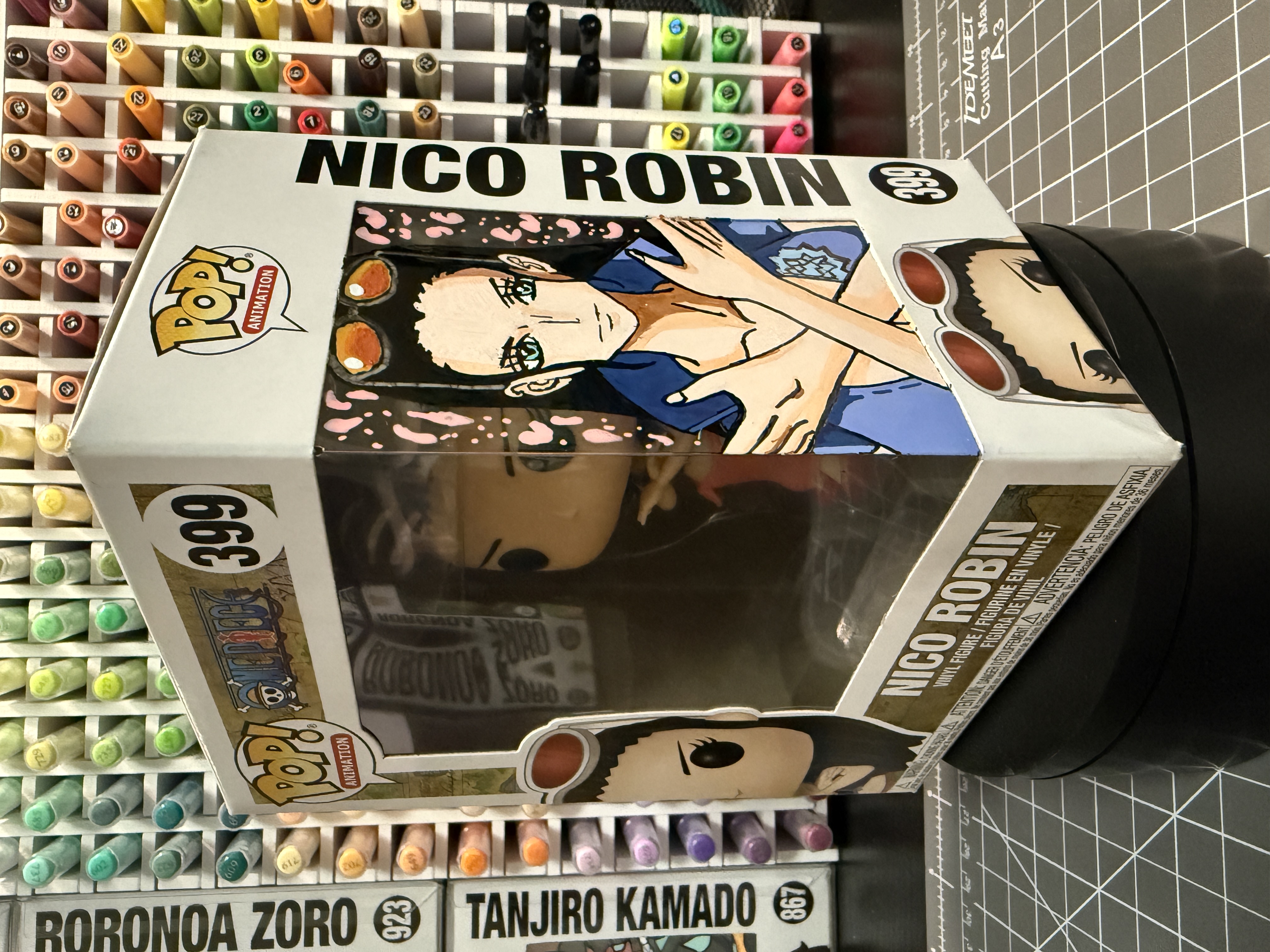Custom Art, glow-in-the-dark finish