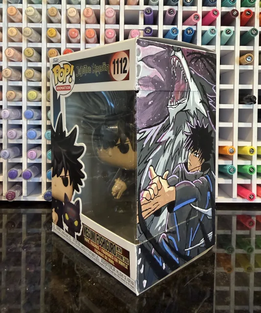 Megumi Fushiguro Given to Robbie Daymond, a custom vinyl figure by ArchersCustomPops